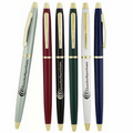 Cooper G Retractable Ballpoint Pen with Gold Trim